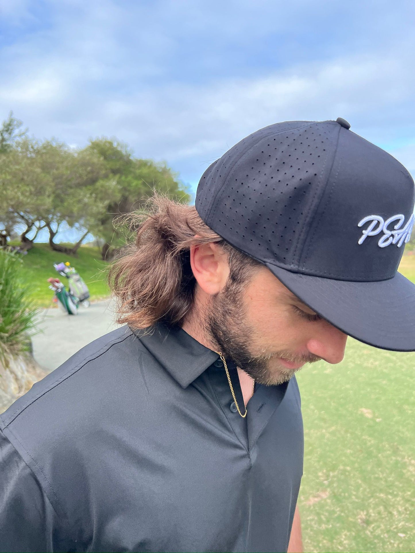 Pearl Golf Cap 'Pirate Black'