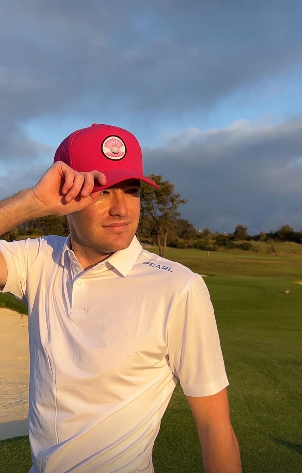 Pearl Golf Cap 'Coral'