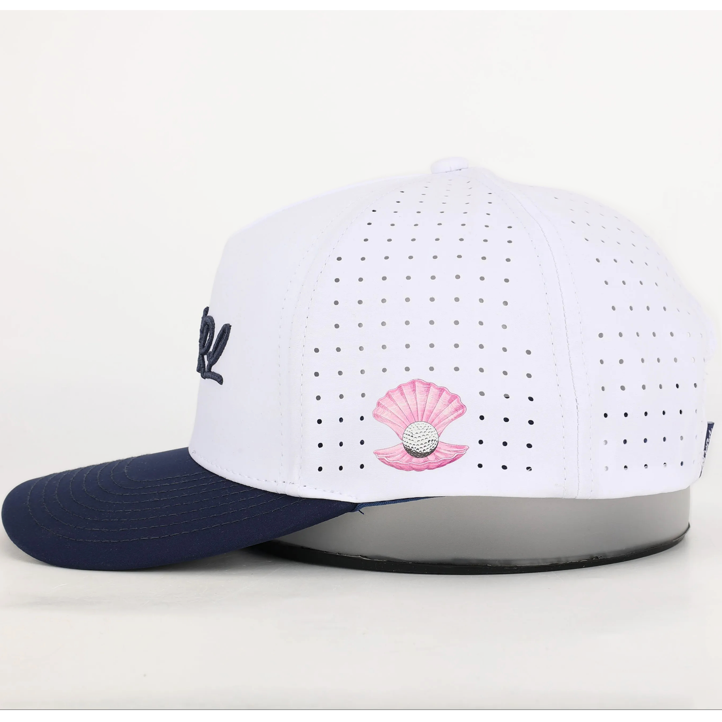 Pearl Golf Cap 'White/Navy'