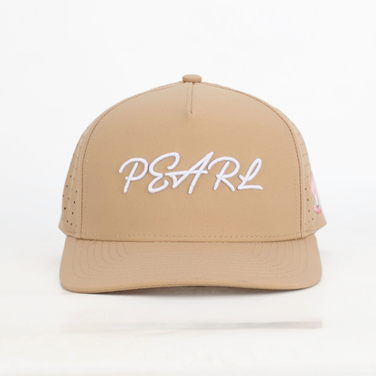 Pearl Golf Cap 'Tan/White'